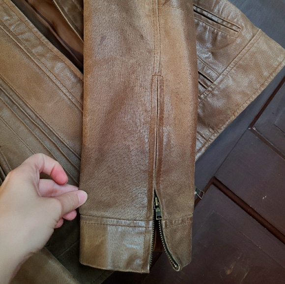 Real leather vest - Picture 5 of 6